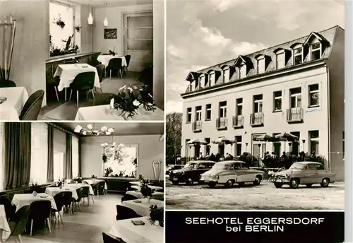 AK / Ansichtskarte  Berlin Seehotel Eggersdorf Gastraeume