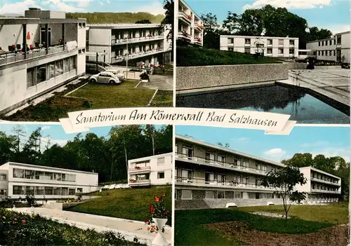 AK / Ansichtskarte  Bad_Salzhausen_Nidda Sanatorium Am Roemerwall Details