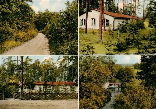 AK / Ansichtskarte  Sottorf_Amelinghausen_Lueneburger_Heide Erholungsheim Waldfrieden Waldweg Panorama