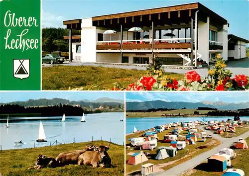 AK / Ansichtskarte 73922270 Lechbruck_See Ferienplatz des Deutschen Camping Club Oberer Lechsee 