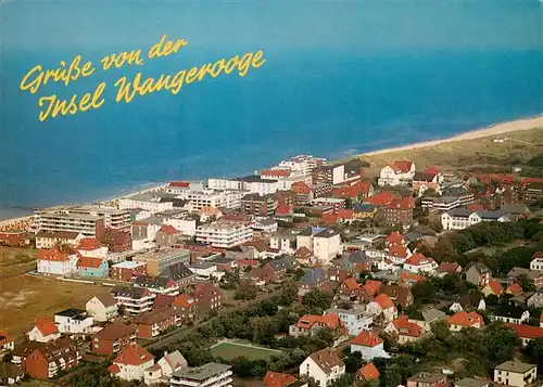 AK / Ansichtskarte  Wangerooge_Wangeroog_Nordseebad Fliegeraufnahme