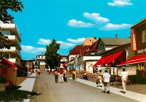 AK / Ansichtskarte  Wangerooge_Wangeroog_Nordseebad Zedeliusstrasse und Blick zum Pudding