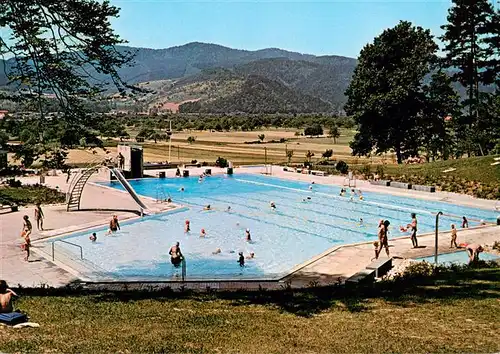 AK / Ansichtskarte  Biberach_Kinzigtal_Baden Waldterassenfreibad