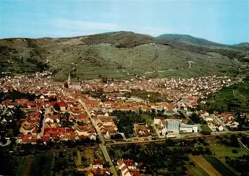 AK / Ansichtskarte  Ihringen_Kaiserstuhl Fliegeraufnahme mit Kaiserstuehler Winzergenossenschaft