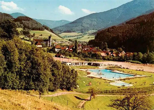 AK / Ansichtskarte  Simonswald_Simonswaeldertal Schwimmbad