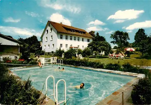 AK / Ansichtskarte  Freiamt_Emmendingen_BW Pension Lydia Schneider Schwimmbad