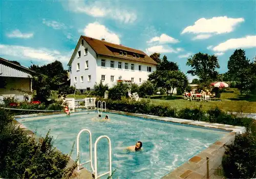 AK / Ansichtskarte  Freiamt_Emmendingen_BW Pension Lydia Schneider Schwimmbad