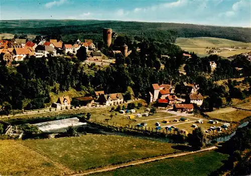 AK / Ansichtskarte  Trendelburg_Diemel_Deisel_Hessen Fliegeraufnahme