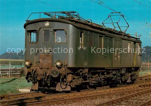 AK / Ansichtskarte 73922494 Eisenbahn_Railway_Chemin_de_Fer Schweizerische Bundesbahn SBB Gepaecktriebwagen De 4/4 1673 