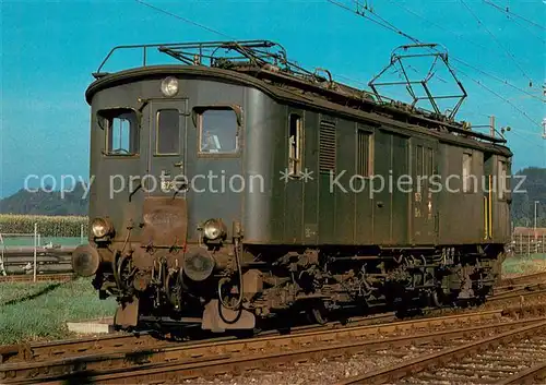 AK / Ansichtskarte  Eisenbahn_Railway_Chemin_de_Fer Schweizerische Bundesbahn SBB Gepaecktriebwagen De 4/4 1673 