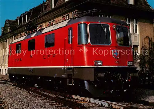 AK / Ansichtskarte 73922495 Eisenbahn_Railway_Chemin_de_Fer Schweizerische Bundesbahn SBB Elektrischer Lokomotive Re 4/4 II 11178