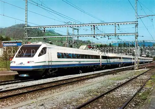 AK / Ansichtskarte  Eisenbahn_Railway_Chemin_de_Fer Cisalpino AG Zweistrom-Neigerzug ETR 470 Pendolino