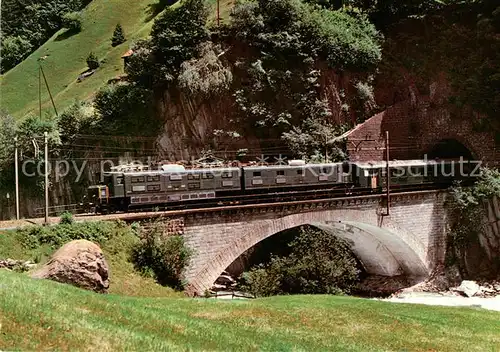 AK / Ansichtskarte  Eisenbahn_Railway_Chemin_de_Fer Ae 8/14 Nr. 11801 