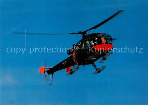 AK / Ansichtskarte  Hubschrauber_Helicopter Alouette III