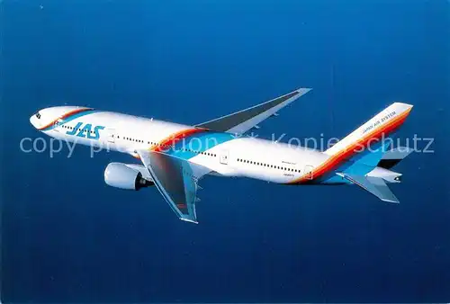 AK / Ansichtskarte  Flugzeuge_Zivil JAS B777