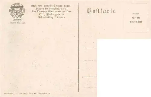 AK / Ansichtskarte  Schulverein_Deutscher_Nr. Nr. 462 Burg Lito