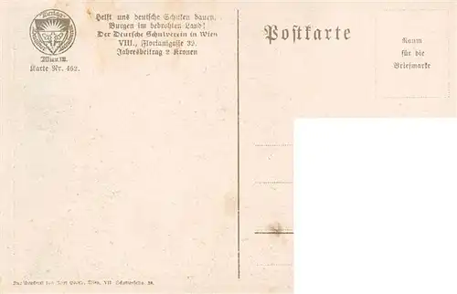 AK / Ansichtskarte  Schulverein_Deutscher_Nr. Nr. 462 Burg Lito 