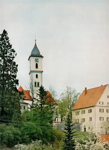 AK / Ansichtskarte  Aulendorf Kath Stadtpfarrkirche St Martin