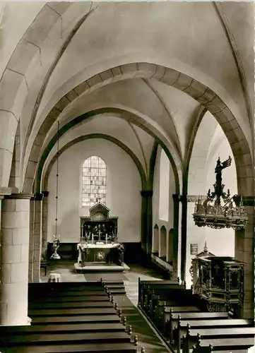 AK / Ansichtskarte 73922632 Buende__Westfalen Laurentius Kirche Inneres