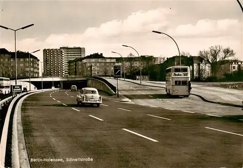 AK / Ansichtskarte  Halensee_Berlin Schnellstrasse