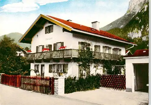 AK / Ansichtskarte  Mittenwald_Karwendel_Tirol Haus Lisett