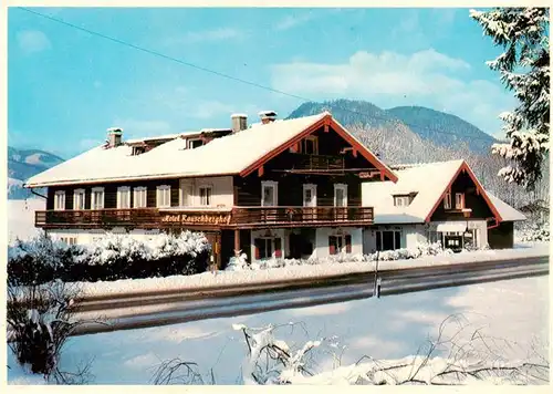 AK / Ansichtskarte 73922697 Ruhpolding Hotel Rauschberghof Restaurant