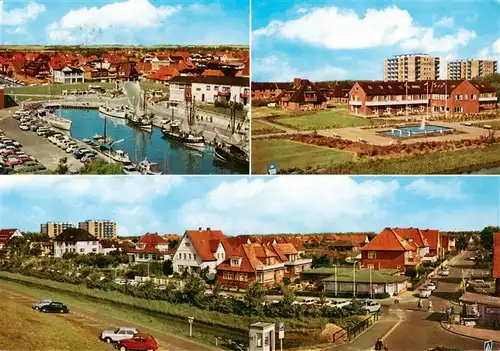 AK / Ansichtskarte  Buesum_Nordseebad Blick vom Leuchtturm Neues Kurviertel Villenviertel Hohenzollern und Friedrichstrasse