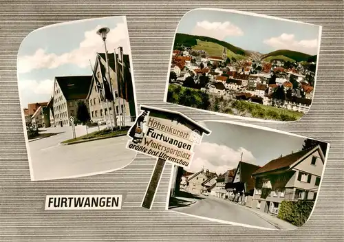 AK / Ansichtskarte  Furtwangen Ortspartien Panorama