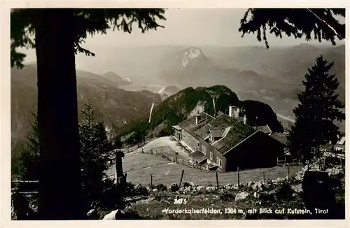 AK / Ansichtskarte  Vorderkaiserfelden_Kaisergebirge_Tirol_AT Fernsicht Blick auf Kufstein