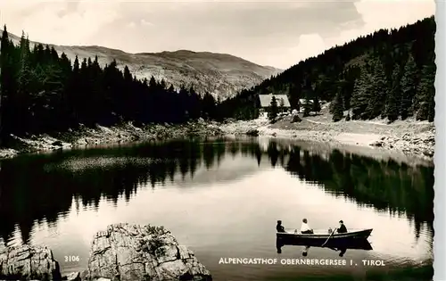 AK / Ansichtskarte  Obernberg_Brenner_Tirol_AT Alpengasthof Obernbergersee