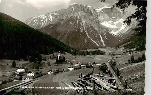 AK / Ansichtskarte  Obernberg_Brenner_Tirol_AT Panorama Blick gegen Tribulaun Alpen