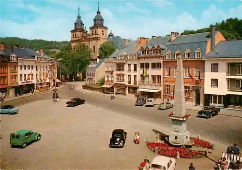 AK / Ansichtskarte  Malmedy_Wallonie Place Albert I Monument Eglise