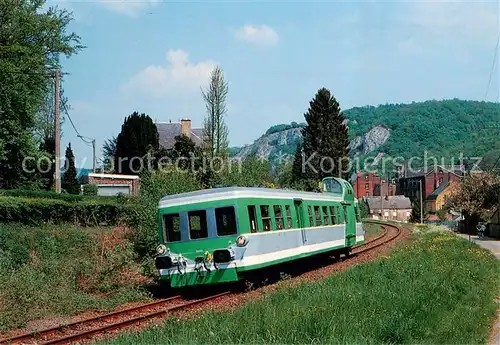 AK / Ansichtskarte 73922777 Eisenbahn_Railway_Chemin_de_Fer Belgique Ligne 154 Dinant Givet Autorall Picasso ex SNCF X 3898