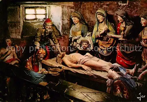 AK / Ansichtskarte  Jesus_Christus_Christentum Bretagne Saint-Rhegonnec IRIS Jos 