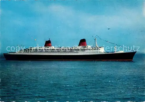 AK / Ansichtskarte  Dampfer_Oceanliner Transatlantique FRANCE 