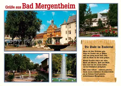 AK / Ansichtskarte 73922801 Chronik-AK Bad Mergentheim Die Stadt im Taubertal