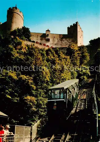 AK / Ansichtskarte  Zahnradbahn_Rack_Railway-- Salzburg Austria 