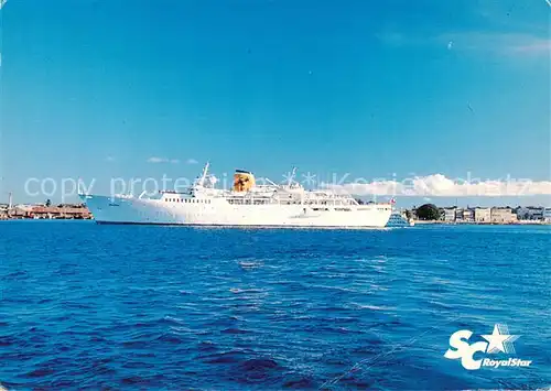 AK / Ansichtskarte 73922810 Dampfer_Oceanliner MS Royal Star Zanzibar 