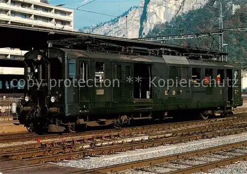 AK / Ansichtskarte 73922827 Eisenbahn_Railway_Chemin_de_Fer Emmental-Burgdorf-Thun Bahn EBT Elektrischer Triebwagen BDe 2/4 231