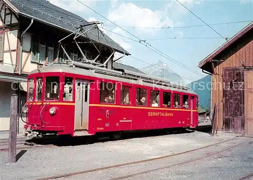 AK / Ansichtskarte  Eisenbahn_Railway_Chemin_de_Fer Motorwagen BDe 4/4 5 Senftalbahn SeTB