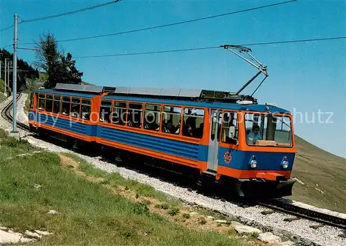 AK / Ansichtskarte  Zahnradbahn_Rack_Railway-- Ferrovia Monte Generoso MG Triebwagen Bhe 4/8 13