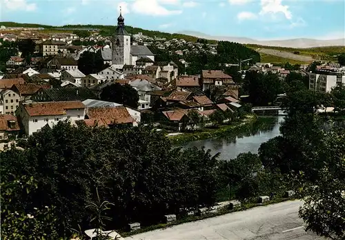 AK / Ansichtskarte  Regen_Bayern Panorama