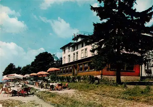 AK / Ansichtskarte  Stoeberhai_Wieda_Harz Berghotel Stoeberhai Suedharz