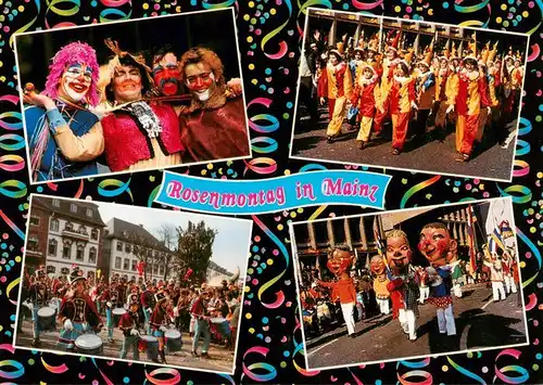 AK / Ansichtskarte  Mainz__Rhein Rosenmontagsumzug