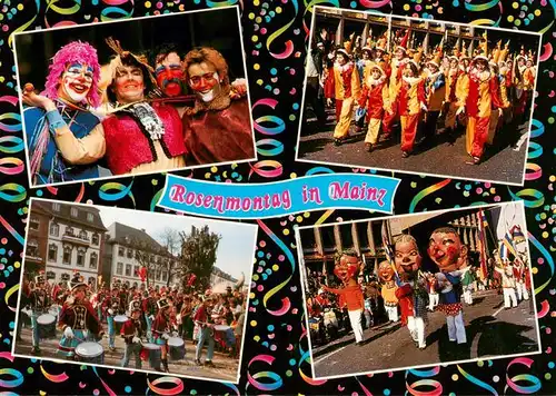AK / Ansichtskarte  Mainz__Rhein Rosenmontagsumzug