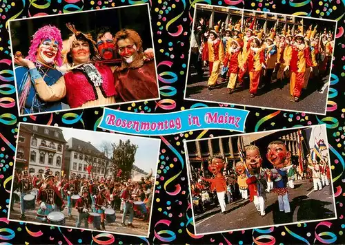 AK / Ansichtskarte  Mainz__Rhein Rosenmontagsumzug