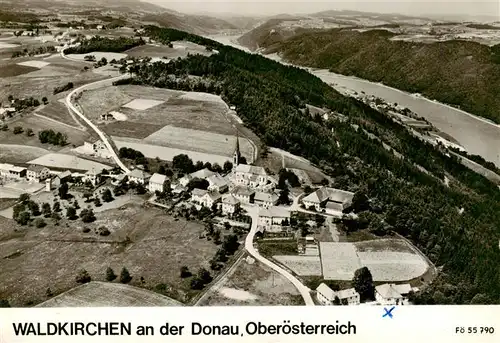 AK / Ansichtskarte  Waldkirchen_Wesen_Oberoesterreich_AT Fliegeraufnahme