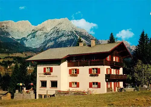 AK / Ansichtskarte 73923042 Scheffau_Tirol_Wilden_Kaiser_Tirol_AT Gasthof Pension Alpenblick