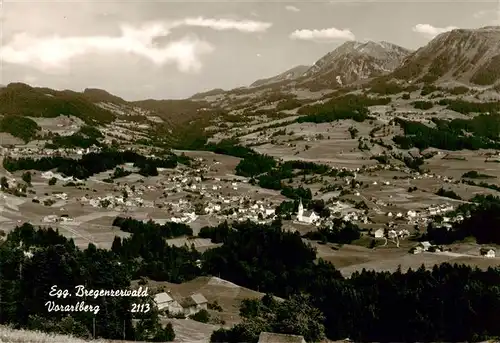 AK / Ansichtskarte  Egg_Bregenzerwald_Vorarlberg_AT Fliegeraufnahme