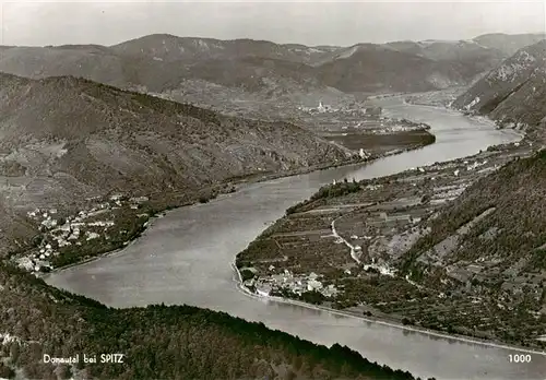 AK / Ansichtskarte  Spitz_Donau_Niederoesterreich_AT Fliegeraufnahme